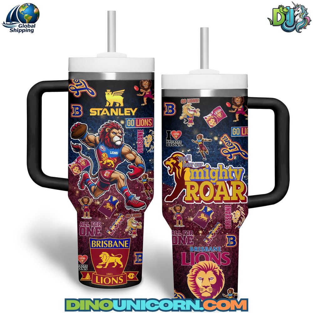 Brisbane Lions Stanley Tumbler Cup Brisbane Lions Stanley Tumbler Cup