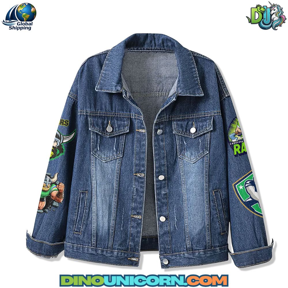 Canberra Raiders Denim Jacket Canberra Raiders Denim Jacket