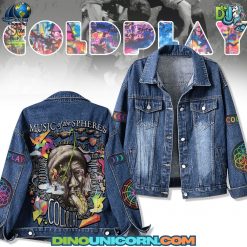 Coldplay Band Denim Jacket