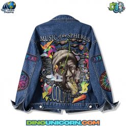 Coldplay Band Denim Jacket