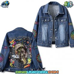 Coldplay Band Denim Jacket