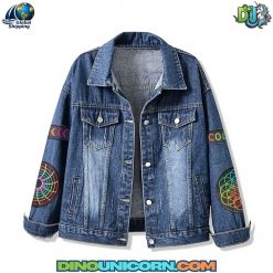 Coldplay Band Denim Jacket
