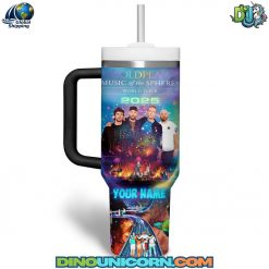 Coldplay Rock Band Stanley Tumbler Cup