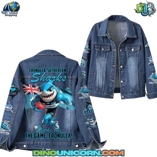 Cronulla-Sutherland Sharks Denim Jacket