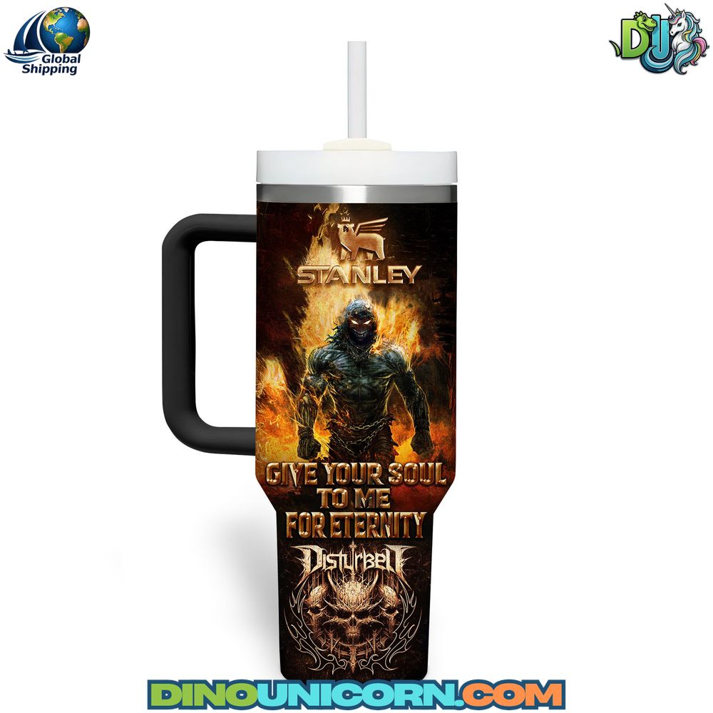 Disturbed Band Stanley Tumbler Cup Disturbed Band Stanley Tumbler Cup