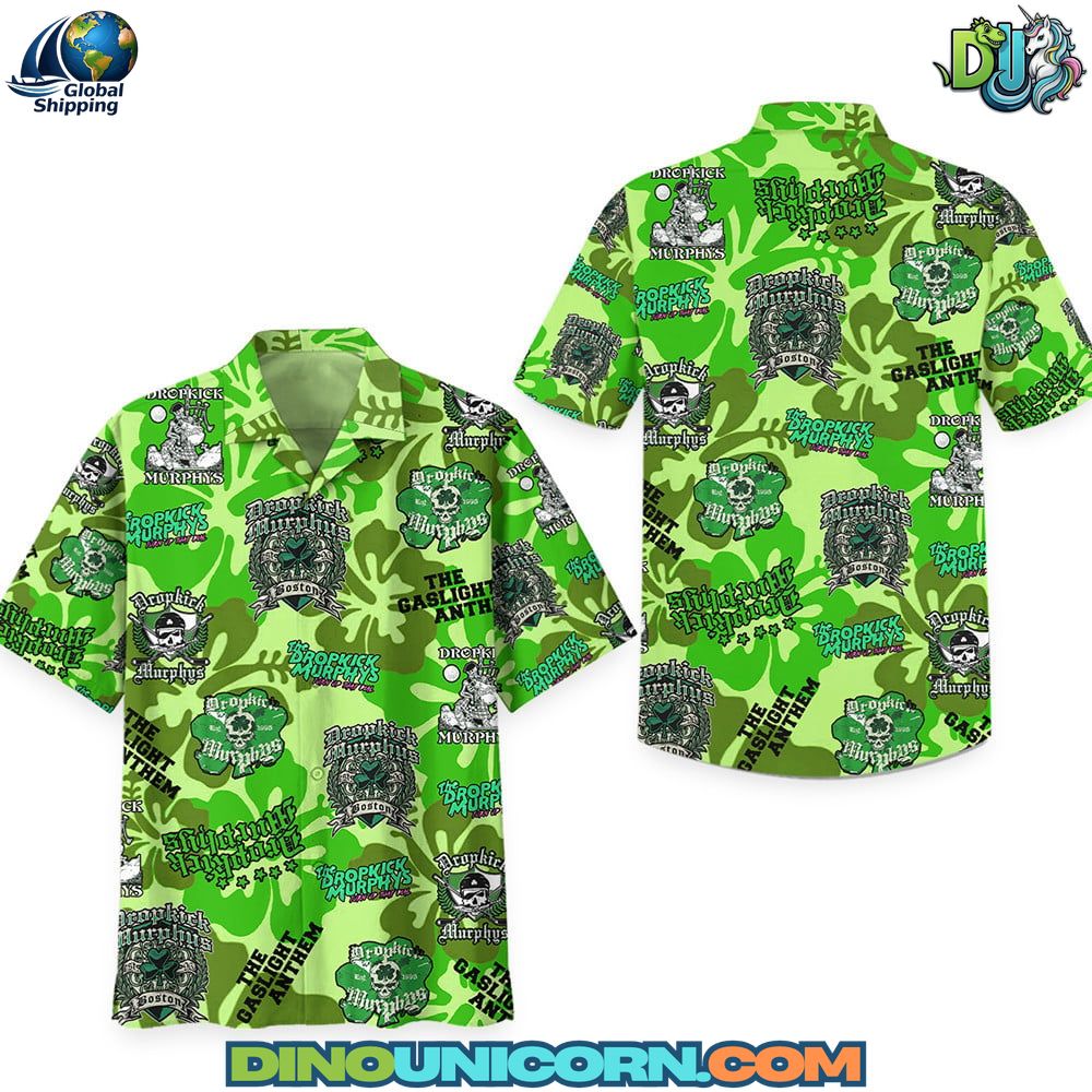 Dropkick Murphys Hawaiian Shirt Dropkick Murphys Hawaiian Shirt
