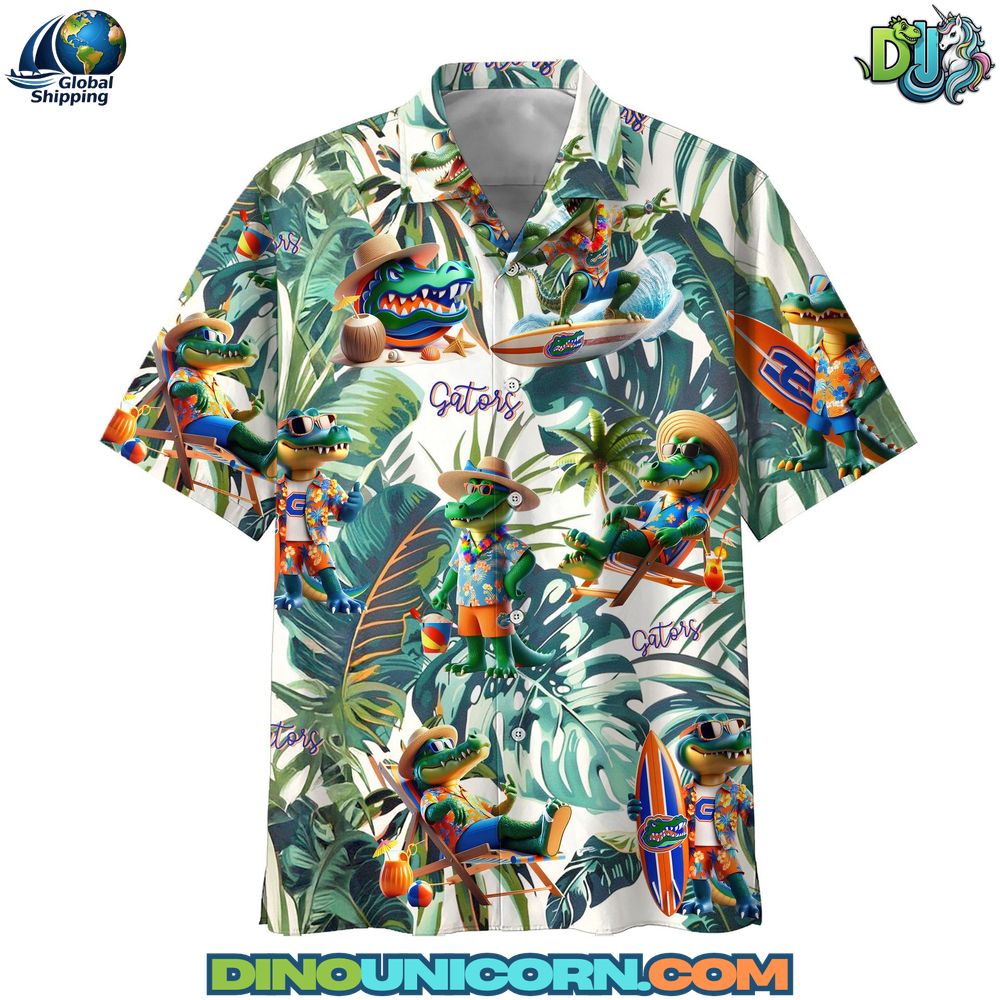 Florida Gators Football Hawaiian Shirt Florida Gators Football Hawaiian Shirt
