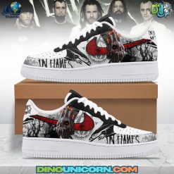 In Flames Air Force 1 Sneaker