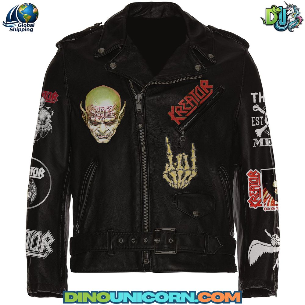 Kreator Leather Jacket Kreator Leather Jacket