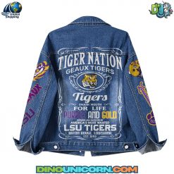 LSU Tigers Denim Jacket LSU Tigers Denim Jacket