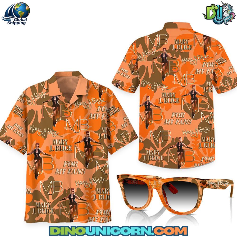 Mary J. Blige Hawaiian Shirt Mary J. Blige Hawaiian Shirt