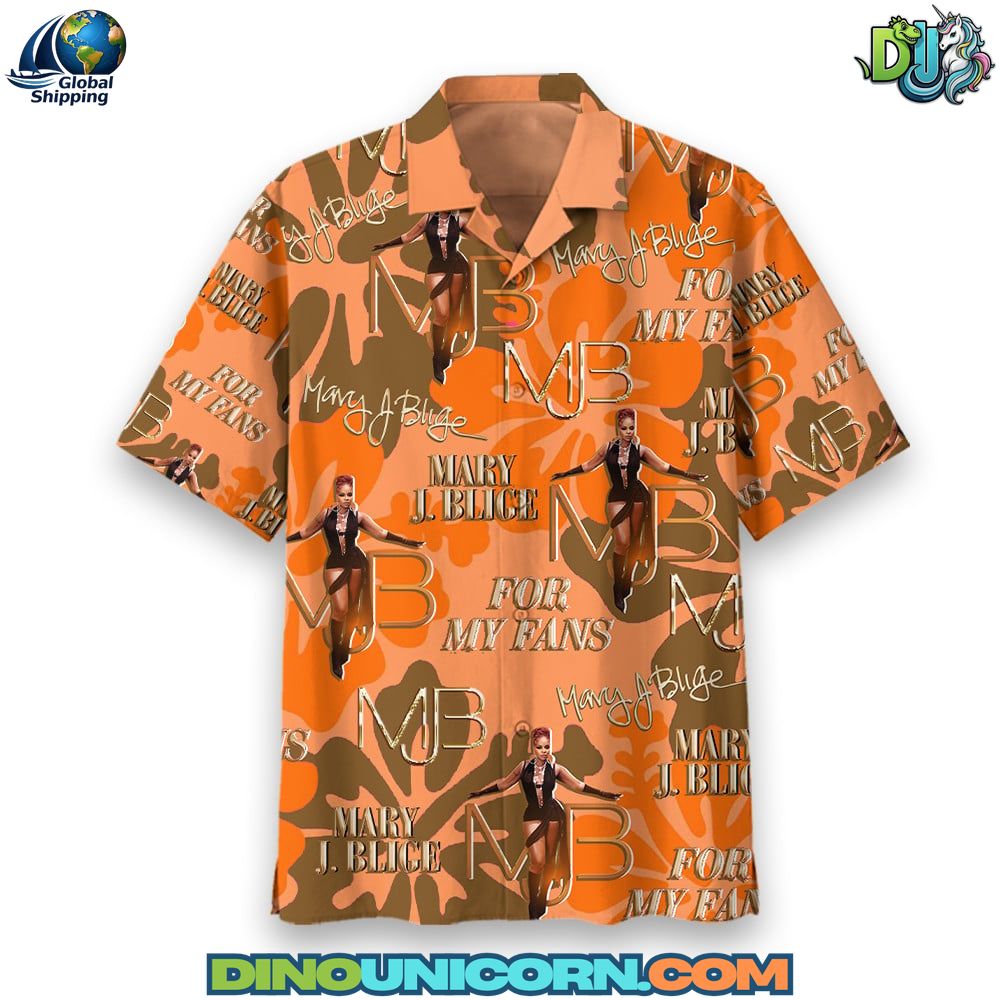 Mary J. Blige Hawaiian Shirt Mary J. Blige Hawaiian Shirt