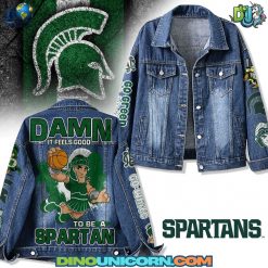 Michigan State Spartans Denim Jacket