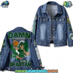 Michigan State Spartans Denim Jacket