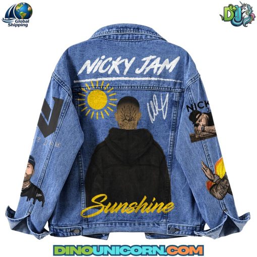 Nicky Jam Denim Jacket