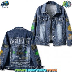 Notre Dame Fighting Irish Denim Jacket