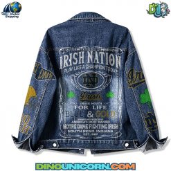 Notre Dame Fighting Irish Denim Jacket