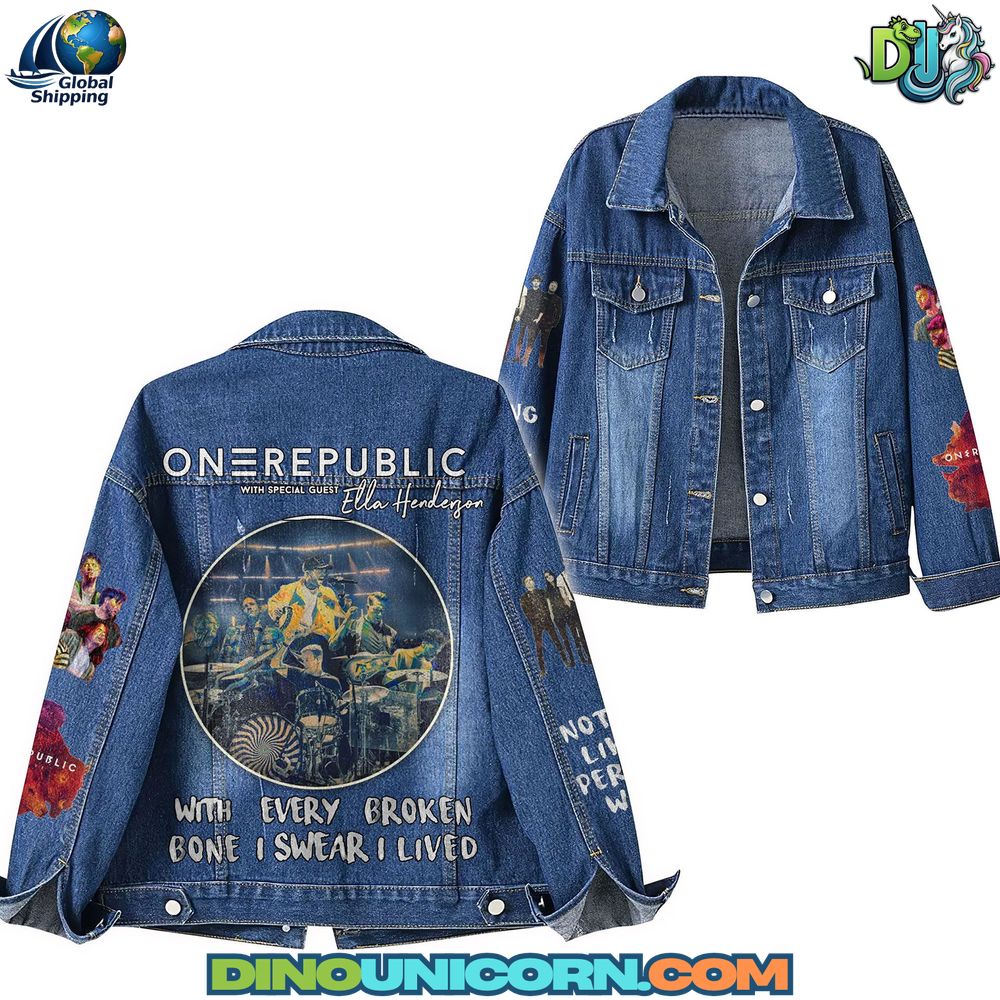 OneRepublic Denim Jacket OneRepublic Denim Jacket