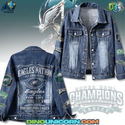 Philadelphia Eagles Denim Jacket Philadelphia Eagles Denim Jacket