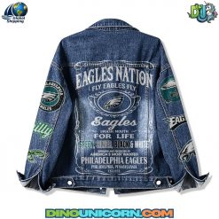 Philadelphia Eagles Denim Jacket