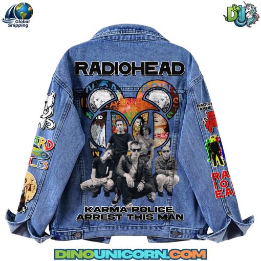 Radiohead Denim Jacket