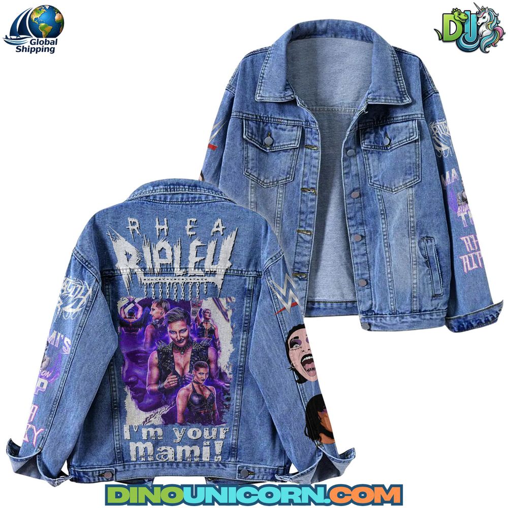 Rhea Ripley Denim Jacket Rhea Ripley Denim Jacket