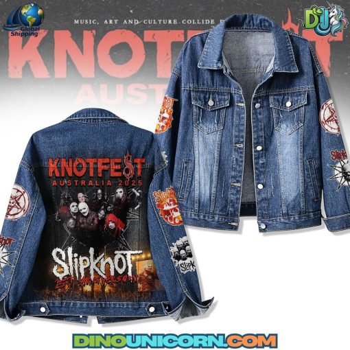 Slipknot Band Denim Jacket
