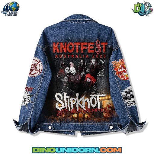 Slipknot Band Denim Jacket
