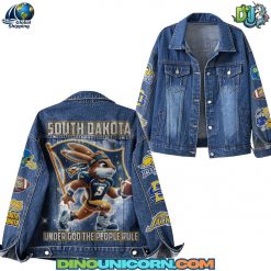 South Dakota State Jackrabbits Football Team Denim Jacket