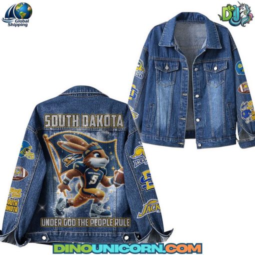 South Dakota State Jackrabbits Football Team Denim Jacket