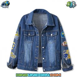 South Dakota State Jackrabbits Football Team Denim Jacket