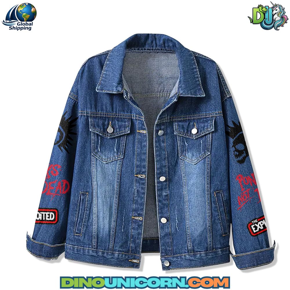 The Exploited Denim Jacket The Exploited Denim Jacket