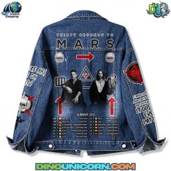 Thirty Seconds to Mars Denim Jacket