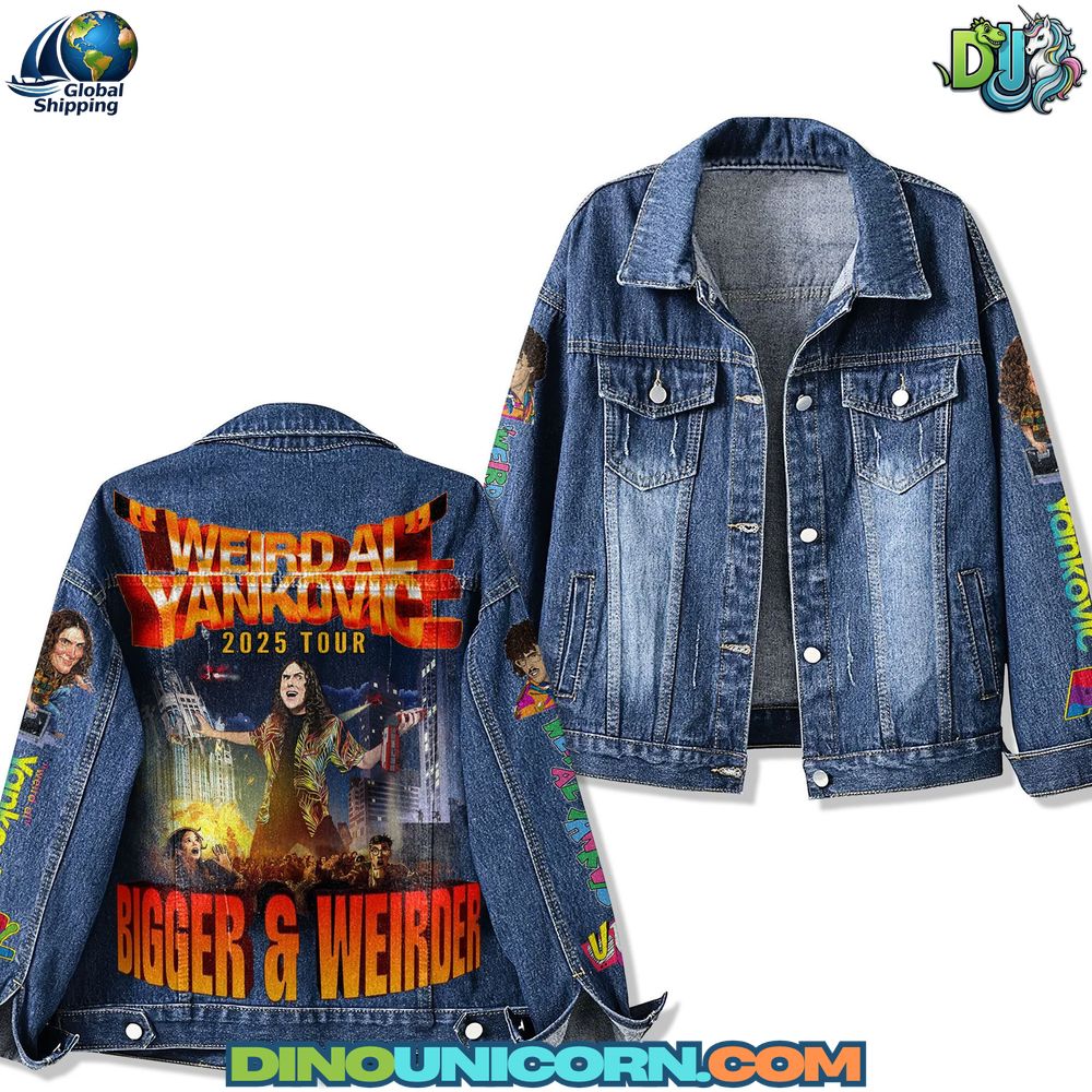Weird Al Yankovic Denim Jacket Weird Al Yankovic Denim Jacket