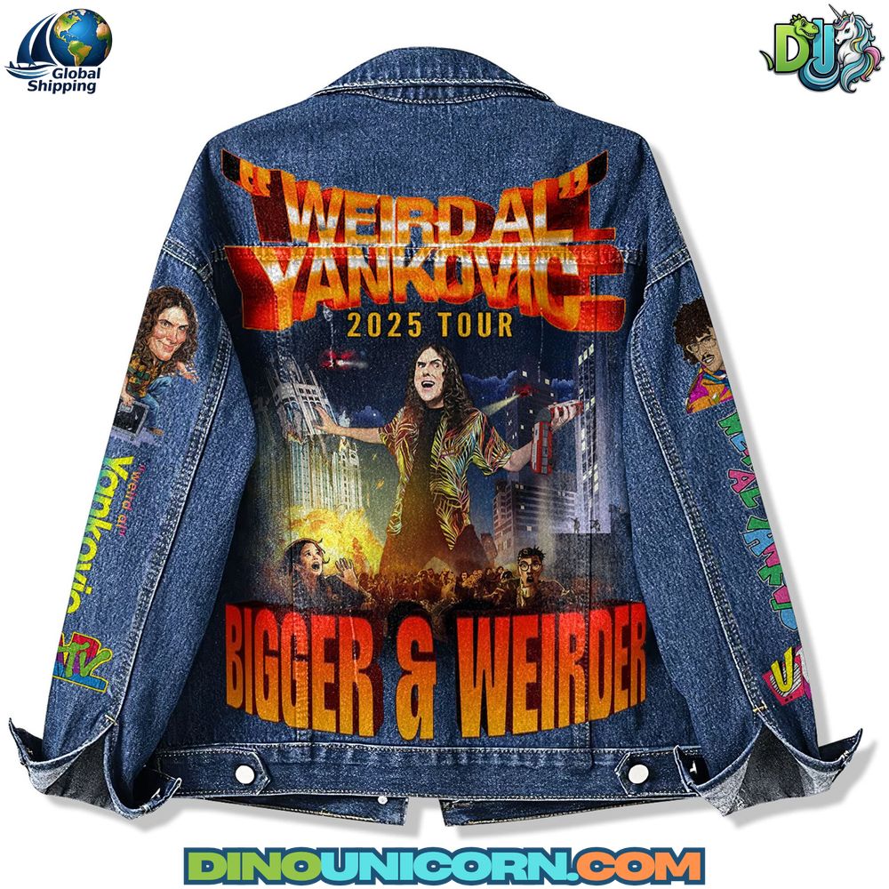 Weird Al Yankovic Denim Jacket Weird Al Yankovic Denim Jacket