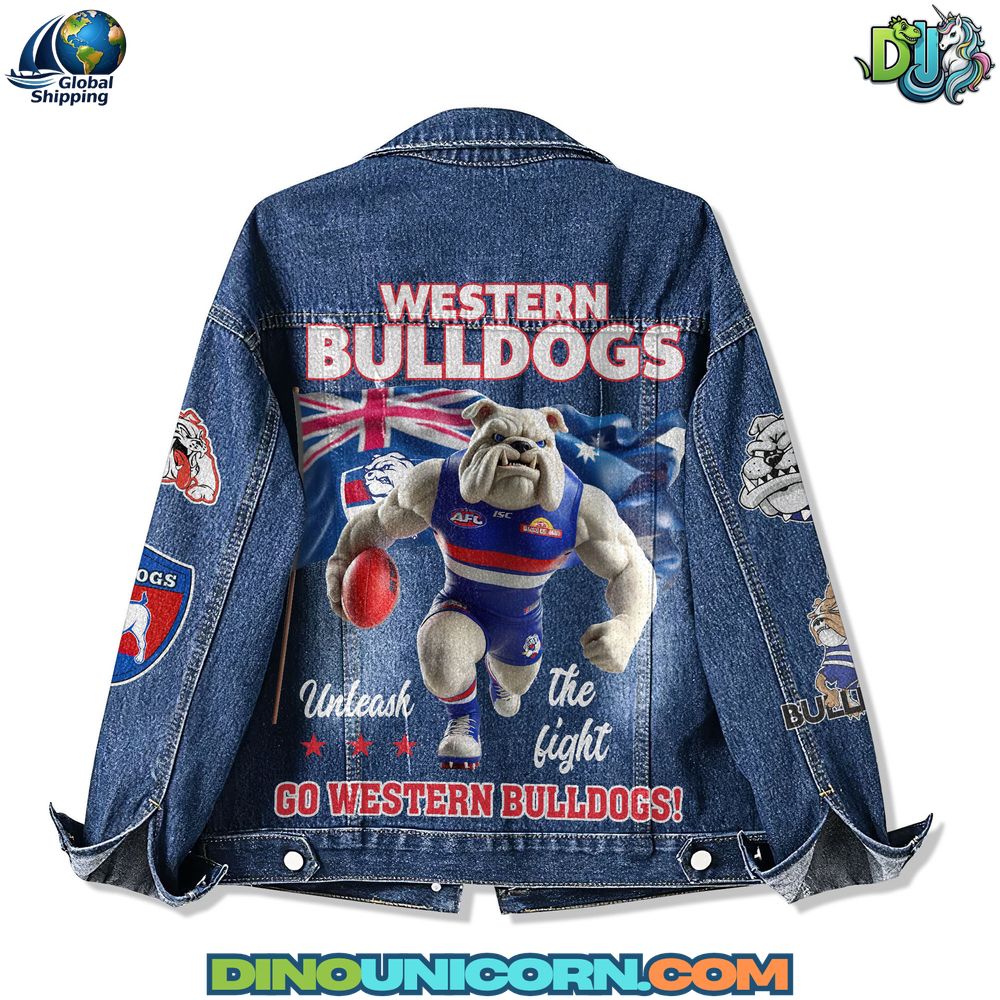 Western Bulldogs Denim Jacket Western Bulldogs Denim Jacket