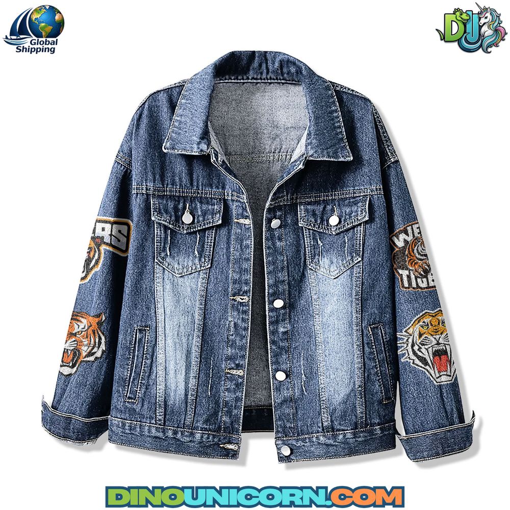 Wests Tigers Denim Jacket Wests Tigers Denim Jacket