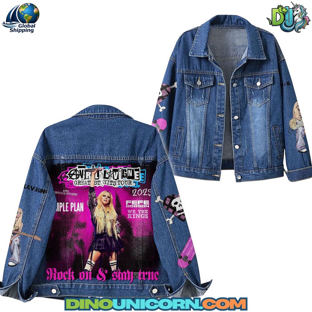 Avril Lavigne Denim Jacket Avril Lavigne Denim Jacket