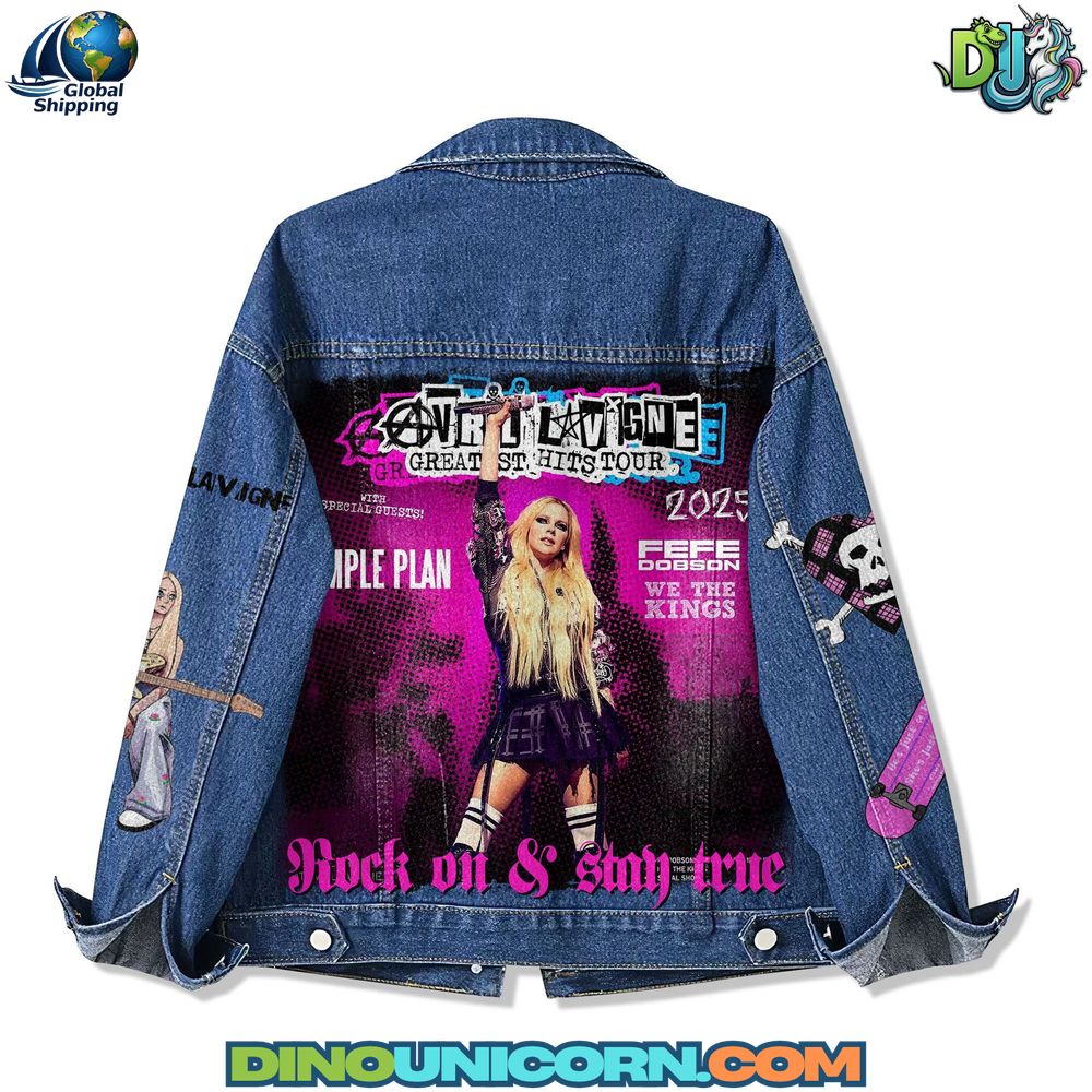Avril Lavigne Denim Jacket Avril Lavigne Denim Jacket