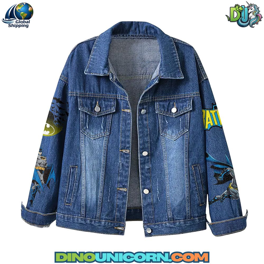 Batman Denim Jacket Batman Denim Jacket