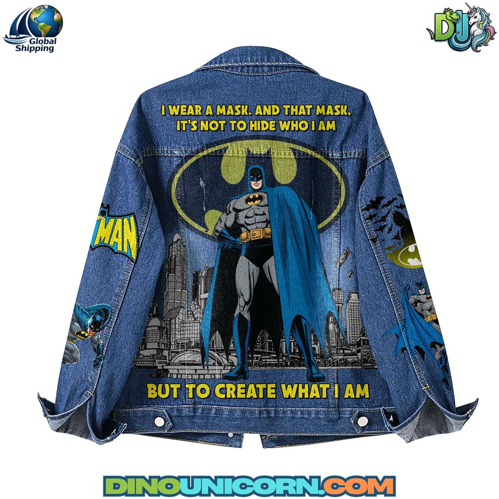 Batman Denim Jacket Batman Denim Jacket