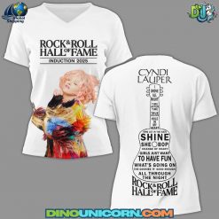 Cyndi Lauper Hall of Fame 2025 T-shirt