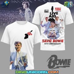 David Bowie 40th Anniversary T-shirt