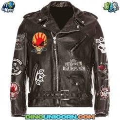Five Finger Death Punch Leather Jacket