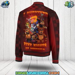 Five Nights at Freddys Baseball Jacket