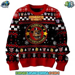 Five Nights at Freddy’s Ugly Christmas Sweater
