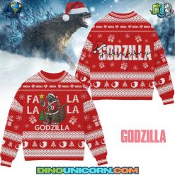 Godzilla Ugly Christmas Sweater