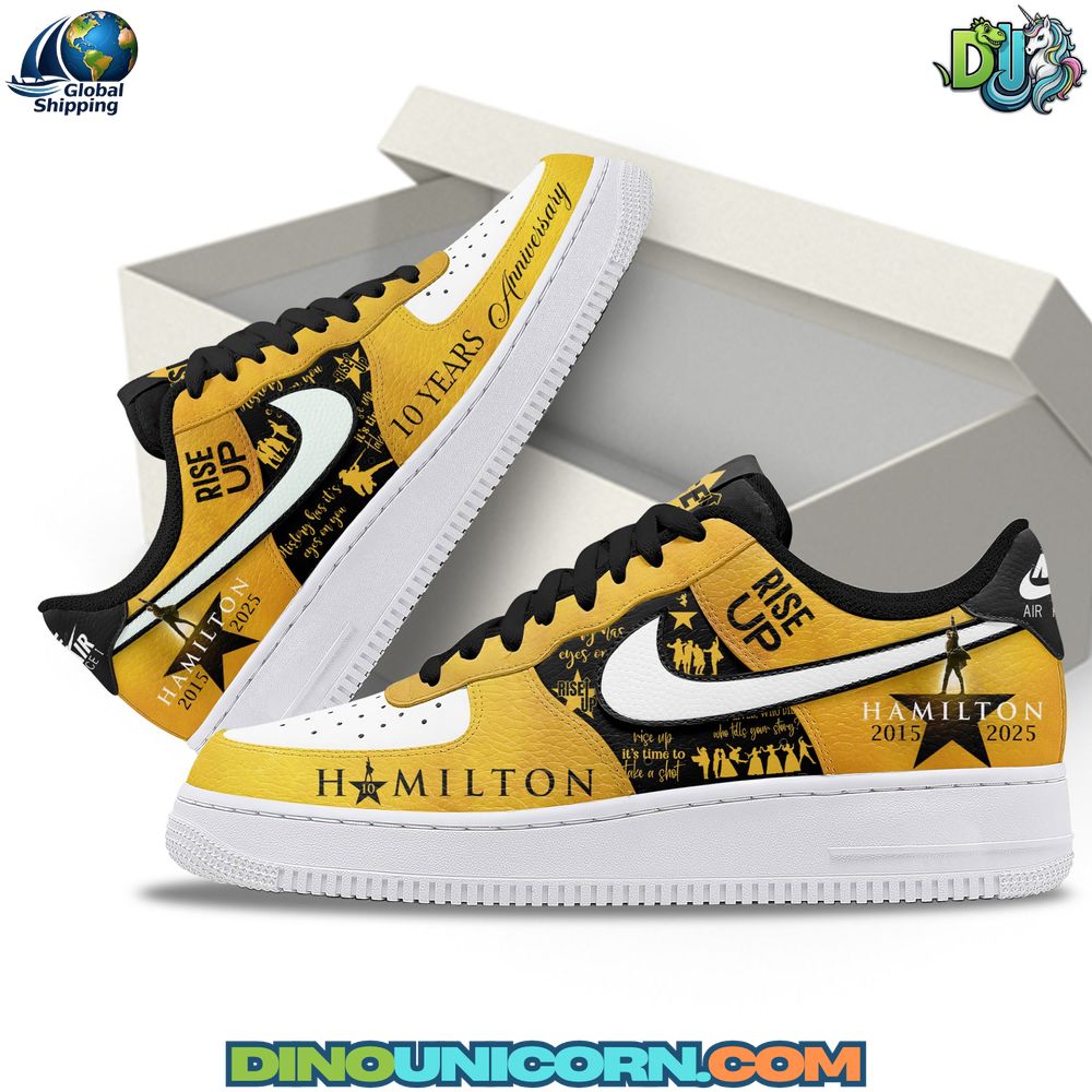 Hamilton Musical Air Force 1 Sneaker Hamilton Musical Air Force 1 Sneaker