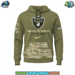 Las Vegas Raiders Salute To Service Hoodie