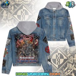 Machine Head Hooded Denim Jacket Machine Head Hooded Denim Jacket